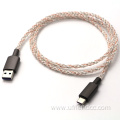 5A100w fast charging data colorful cable